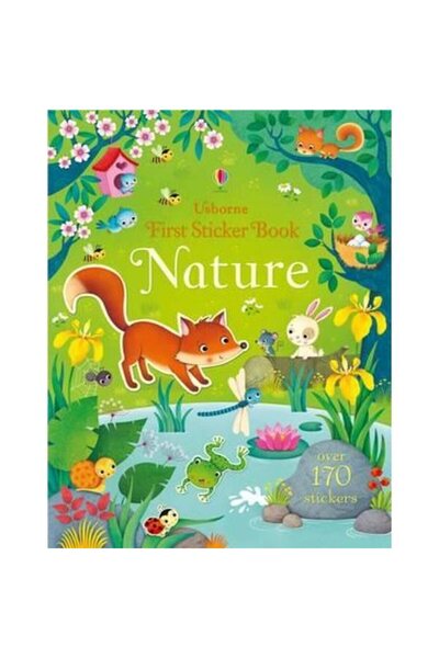 Usborne Prima carte cu stickere Nature