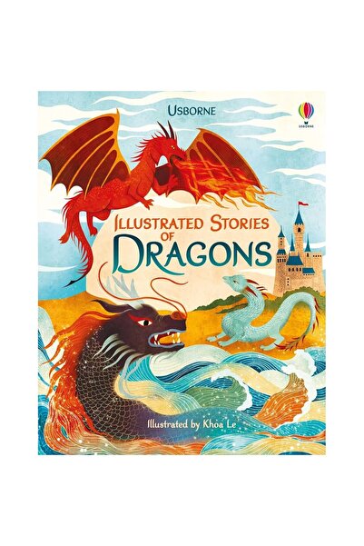 Usborne Книга с разкази за дракони, Илюстрирани истории за дракони, Хоа Ле