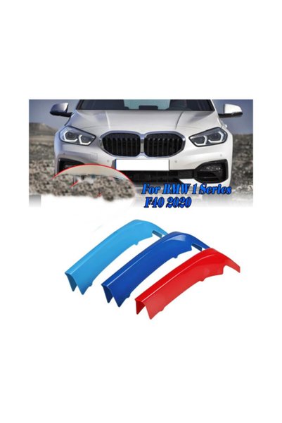 OEM Σετ διακοσμητικών λωρίδων για την μπροστινή μάσκα συμβατό με BMW Σειρά 1 ...