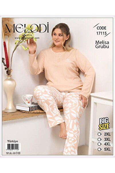 melodi Long Sleeve Plus Size Pajama Set