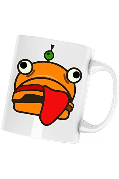 INOVATIX Cana Fortnite Burger Play, albă, 330 ml