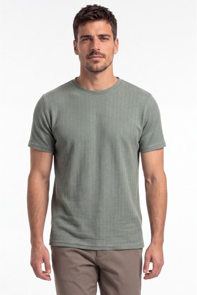 BEN TAILOR T-SHIRT BELMOND - ΧΑΚΙ