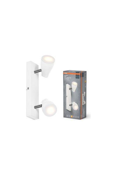 Osram Pear İkili LED Spot 2x4.3W 700 Lümen 2700K GU10 Sarı Işık Beyaz