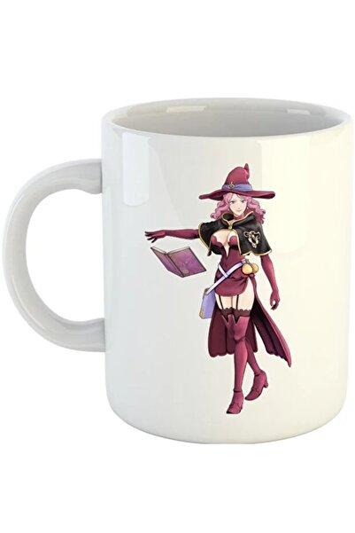 INOVATIX Cana Black Clover Vanessa The Drunker Witch Enoteca Hat, albă, 330 ml
