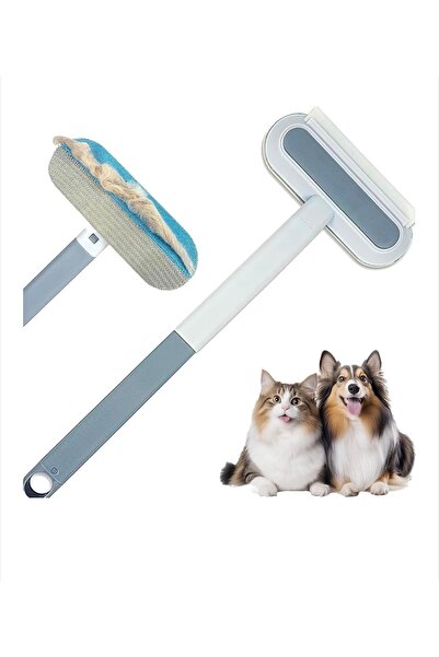 Generic Brand Perie pentru indepartarea parului de animale, 3 in 1, maner lun...