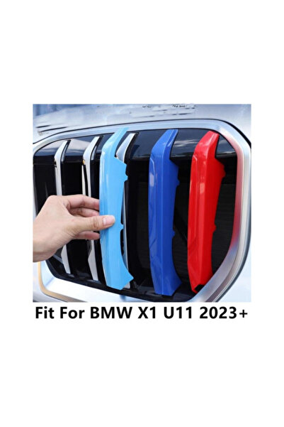 OEM Set of car front grille stripes ornaments compatible with BMW X1 U11 2022->