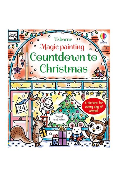Usborne Publishing Magic Painting Countdown to Christmas