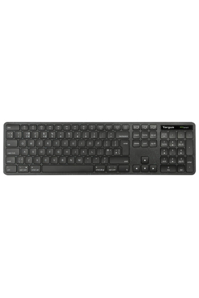 Targus EcoSmart AKB873NO RF/BT QWERTY Tastatură scandinavă Negru