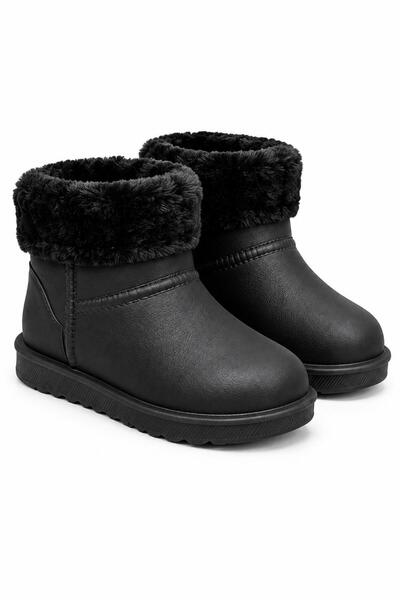 Solo Bag Wasserdichte, stilvolle, elegante Schnee- und Regenstiefel mit Fellf...
