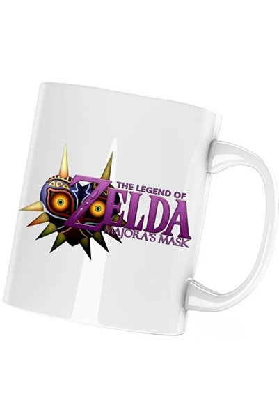 INOVATIX Cana Majora Mask Legend of Zelda Logo, alba, 330 ml