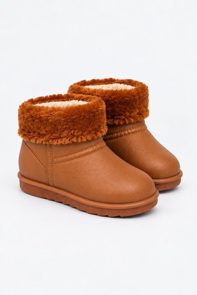 Solo Bag Wasserdichte, stilvolle, elegante Schnee- und Regenstiefel mit Fellf...