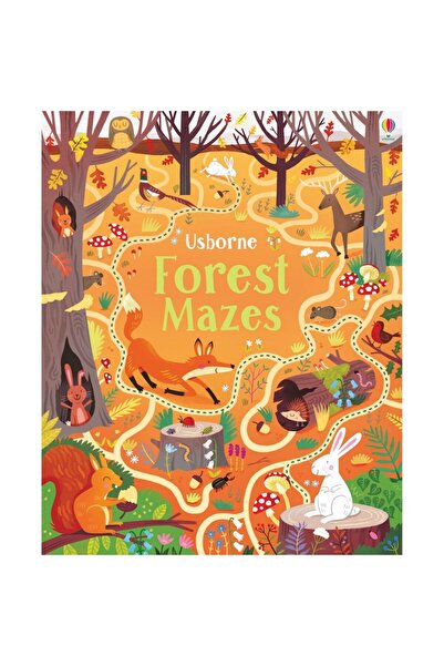 Usborne Carte pentru copii - Labirinturi forestiere