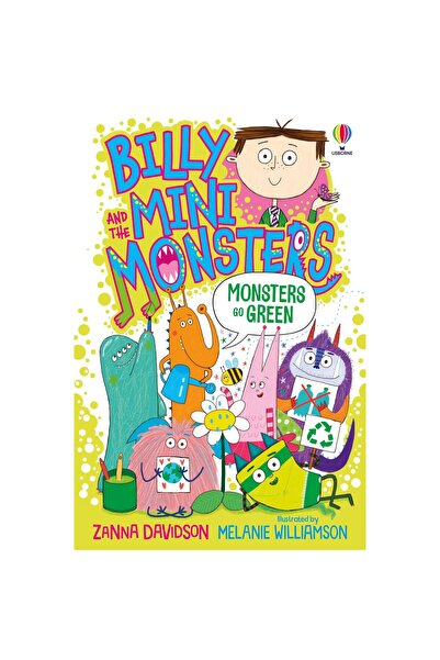 Usborne Publishing English book Billy and the minimonsters, Monsters go green...