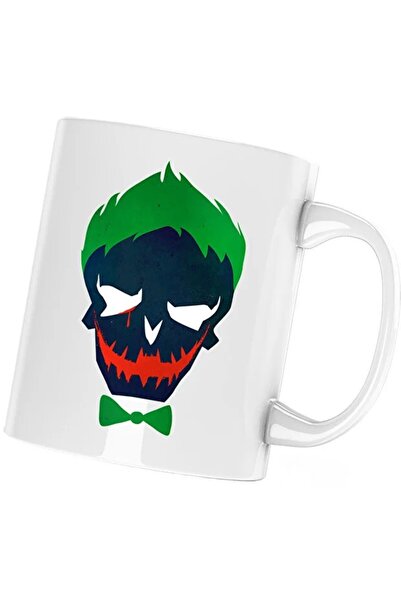 INOVATIX Cana Joker Suicide Squad Skull Gamer, albă, 330 ml