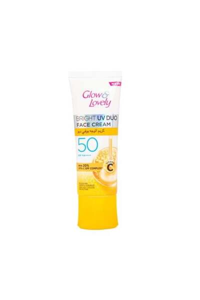 Glow & Lovely Bright UV Dewy Vitamin Face Cream SPF 50 - 50g