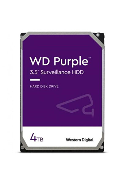 WESTERN DIGITAL Wd Wd43Purz Purple 4 Tb Sata3 5400Rpm 64Mb 7/24 Güvenlik Diski