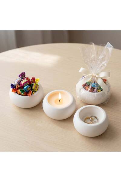 Generic (Unbranded) Small Tin Box Ideal for Gift Giving or Candle Making