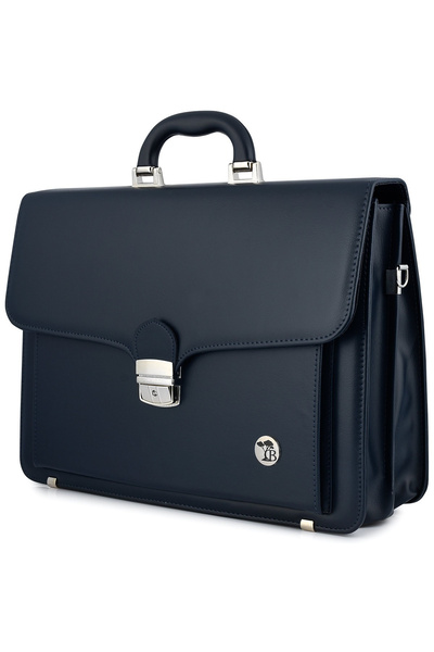 Beltimore Servietă bărbătească bleumarin, elegantă, solidă, J18