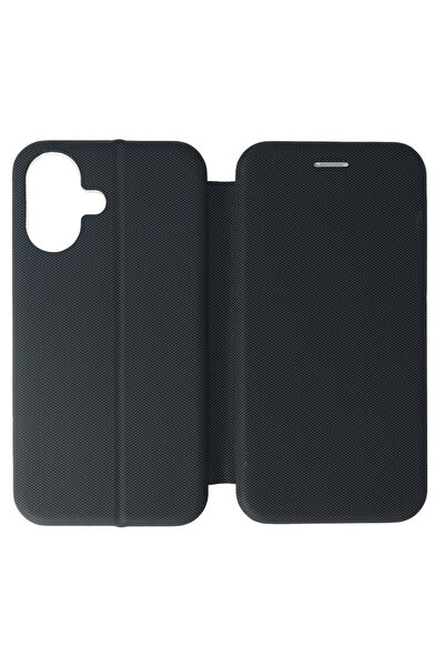 SEP Husa FlipCover Round Pixel pentru Apple iPhone 18 Negru