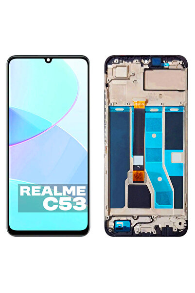 Tradebit Display LCD Original Ecran Tactil Pentru REALME C53 RMX3760 Cu Ramă