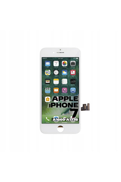 Tradebit Display LCD touchscreen digitizor pentru iPhone 7 alb