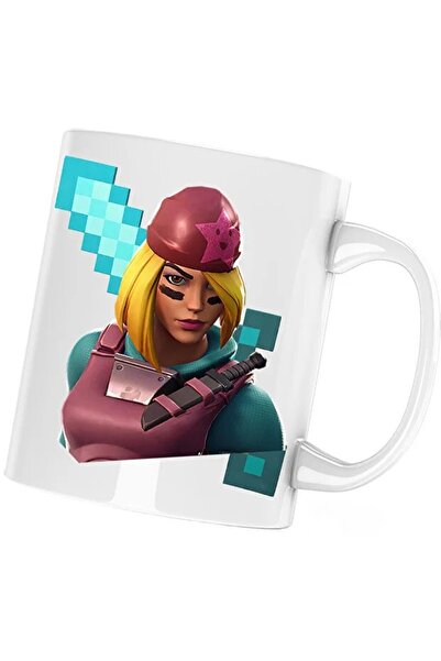 INOVATIX Cana Skully Fortnite Minecraft Diamond Sword, alba, 330 ml