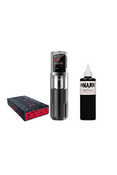 Poseidon Kit de tatuaj, S-Luxe, Negru, Cursă de 4.2mm, Set complet