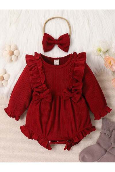 Sheya Bodysuit, cherry red
