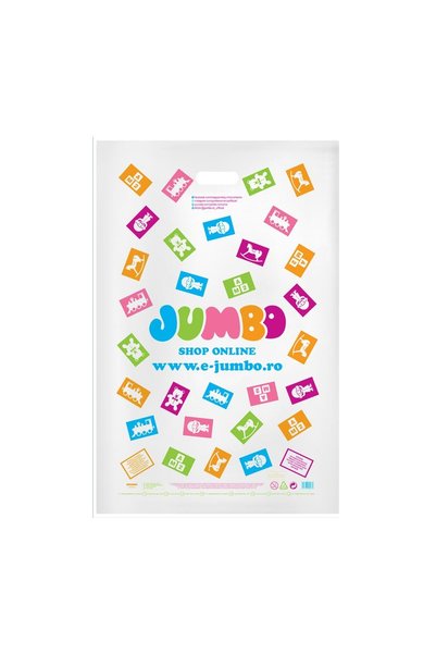 Jumbo Pungă din Plastic 60x40cm