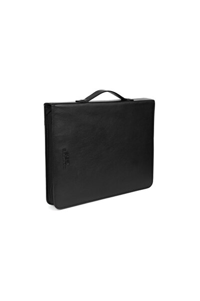 Beltimore Servietă bărbătească din piele neagră, model Biwuar Solid, S76