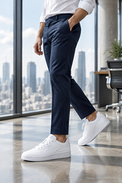 Puma CRT-2042 Erkek Beyaz Comfort Günlük Sneaker Hafif Anatomik Spor Ayakkabı