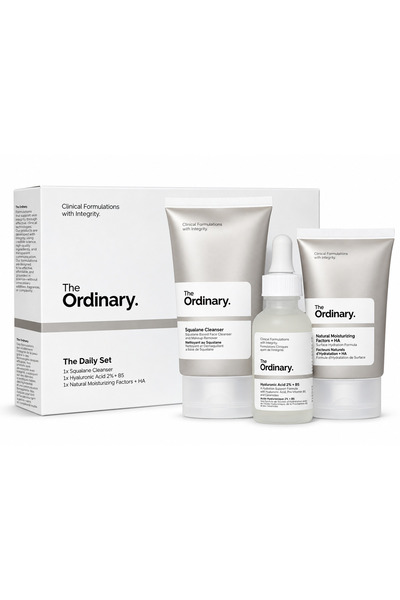 The Ordinary مجموعة العناية اليومية بالبشرة مكونة من 3 قطع