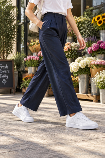 Puma CR-5980 Kadın Beyaz Anatomik Tabanlı Günlük Comfort Sneaker Ayakkabı