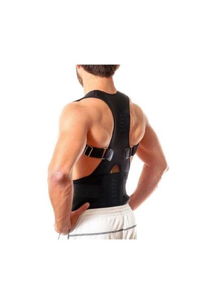 Ankaflex Koklea Home Sports Magnetic Upright Posture Corset Waist Shoulder Anti-Hunchback Back Belt Apparatus