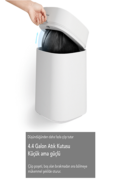 TOWNEW T Air Lite Tam Otomatik Akıllı Çöp Kovası