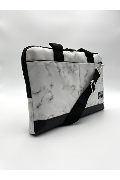 Differ Studio 13.3'' & 14'' Inch Marble Patterned White Laptop/Macbook/notebook/computer/briefcase