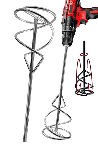 Craftex Çok Fonksiyonlu Matkaplarda Kullanmak İçin Altıgen Uçlu Boya Karıştırıcılar