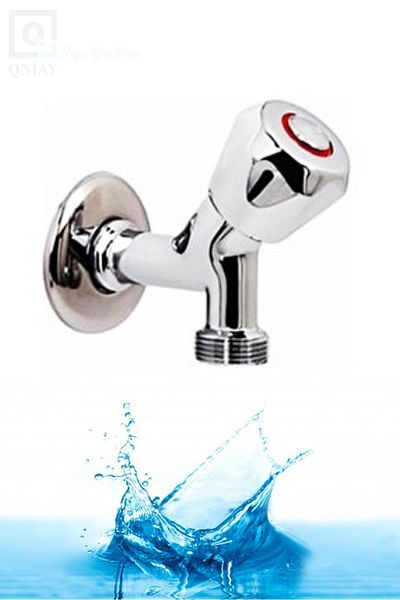 QNİAY Spinning Top Laundry Tap Short Head Laundry Tap Single Inlet