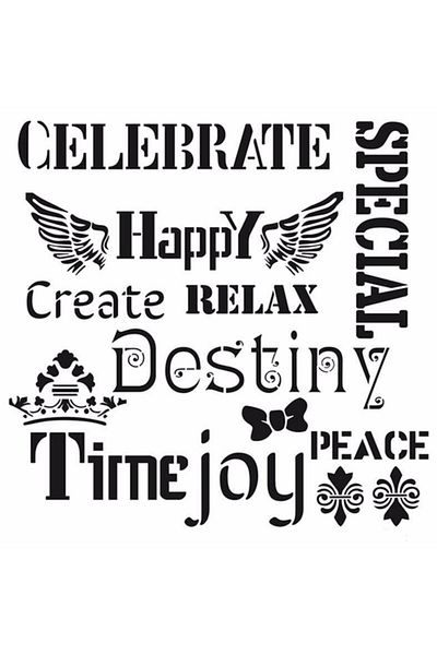 Cadence Home Decor Stencil HD-54 45x45