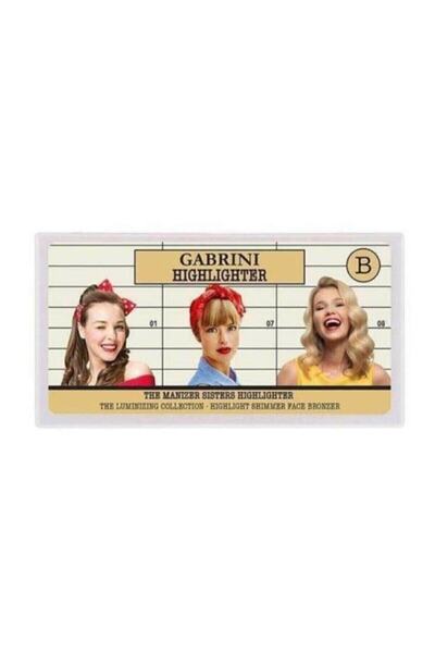 Gabrini 3'lü Aydınlatıcı Paleti Highlighter B