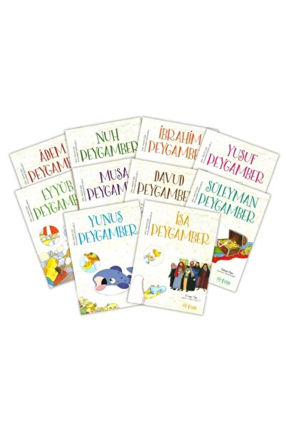 Diyanet İşleri Başkanlığı Okul Öncesi Peygamber Hikayeleri Seti (10 Kitap Tak...