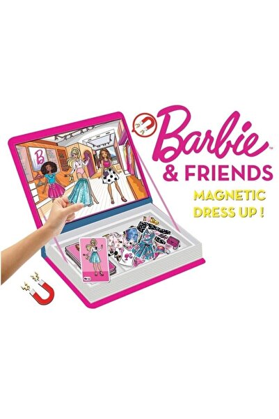 Barbie Fashionistas Manyetik Kıyafet Giydirme Oyunu 62 Parça