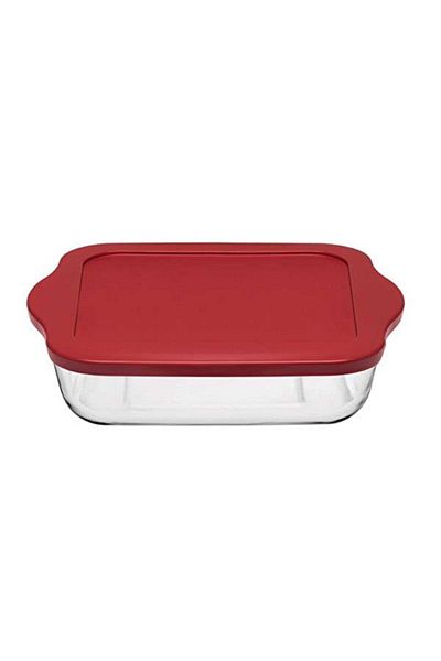 Paşabahçe 59024 Model Silicone Covered Pyrex Square 3200cc