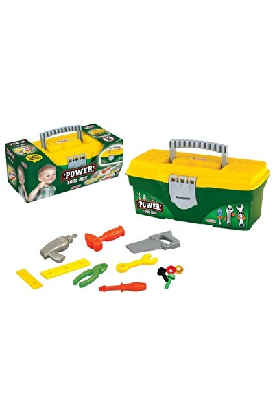 Genel Markalar Çantalı Oyuncak Tamir Seti Kilitli Power 12 Parça
