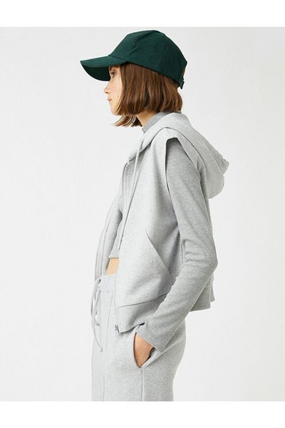 Koton Sweatshirt - Grau - Regular Fit