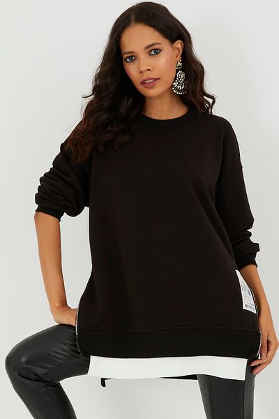 Cool & Sexy Sweatshirt - Schwarz - Relaxed Fit