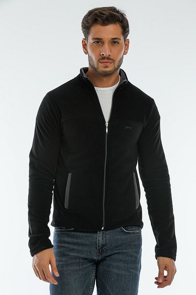 Slazenger Softshell & Fleece - Schwarz - Regular Fit