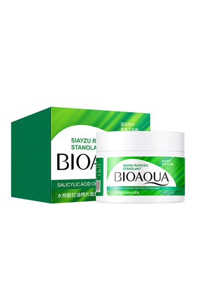 Bioaqua Salicylic Acid Oil Control Cotton Pad Masks 110 gr 55 Pieces