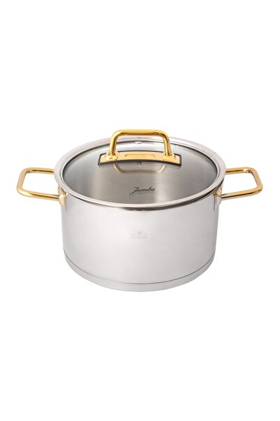 Jumbo Assos Midi 3-Piece Titanium Gold Pot Set
