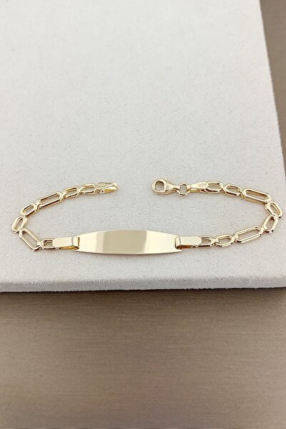 Seda Mücevherat Isimli Bebek Çocuk Altın Bileklik Künyesi